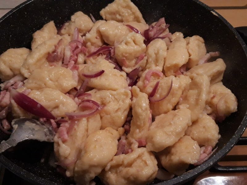 Cliquez pour zoomer ! Knepps à la crème et aux lardons Thermomix par Cricri-25