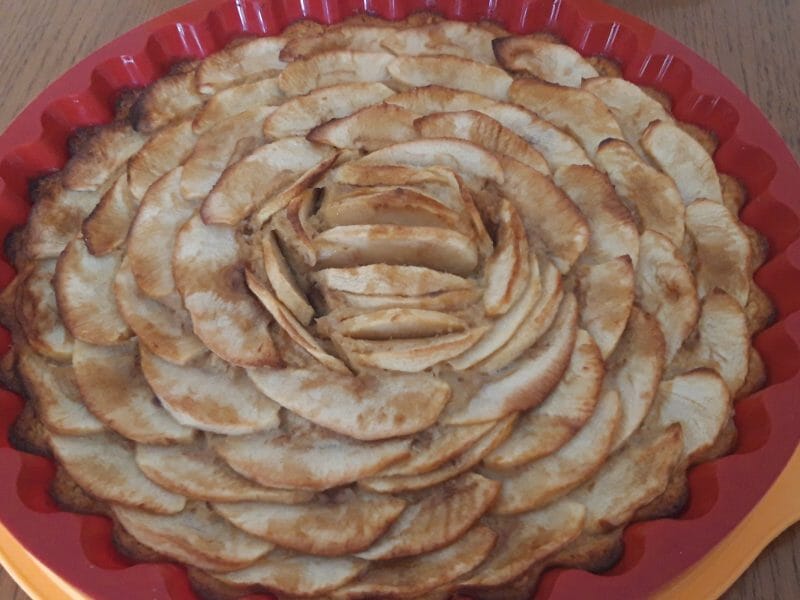 Cliquez pour zoomer ! Tarte aux pommes sans pâte Thermomix par Cricri-25
