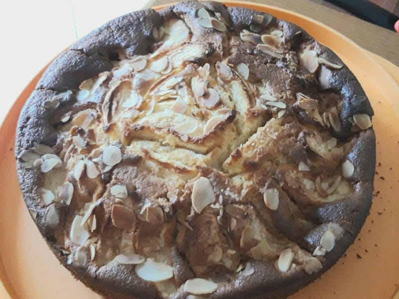 Cliquez pour zoomer ! Gâteau à la semoule et aux pommes Thermomix par Cricri-25