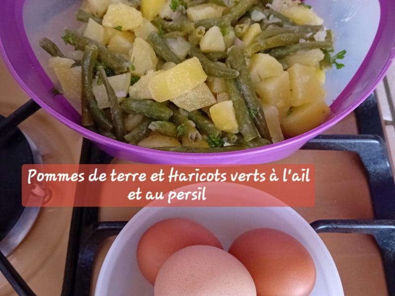 Cliquez pour zoomer ! Pommes de terre et haricots verts à l’ail et au persil Thermomix par Cricri-25