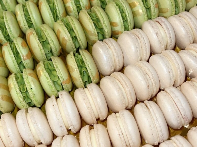 Cliquez pour zoomer ! Ganaches coco et fraise tagada pour macarons Thermomix par sabrinouche76