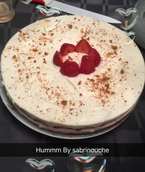 Cliquez pour zoomer ! Tarte aux fraises sans cuisson Thermomix par sabrinouche76