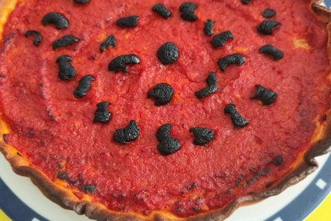 Cliquez pour zoomer ! Tarte brandade et tomate Thermomix par manu1404