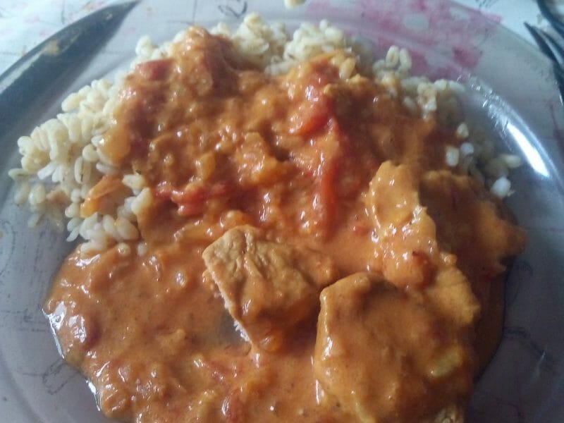 Cliquez pour zoomer ! Sauté de porc au curry Thermomix par isabo12