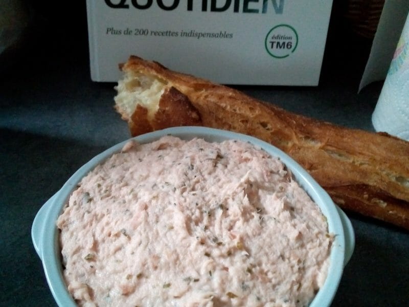 Cliquez pour zoomer ! Rillettes de saumon Thermomix par isabo12