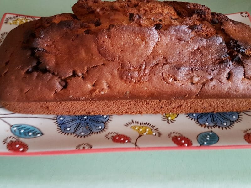 Cliquez pour zoomer ! Cake banane et pépites de chocolat Thermomix par Nathalie 20