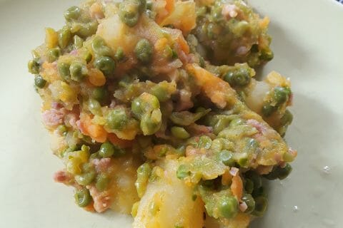 Cliquez pour zoomer ! Jardinière de légumes aux lardons au Thermomix