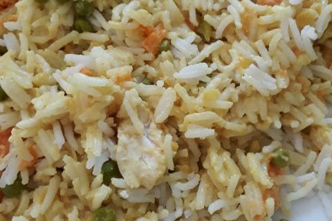 Cliquez pour zoomer ! Curry de poulet aux patates douces au Thermomix