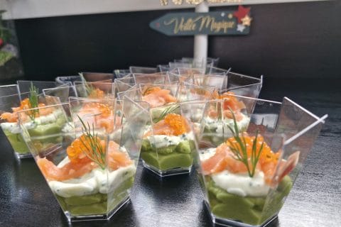 Cliquez pour zoomer ! Verrines saumon avocat Thermomix par Vanessa_4