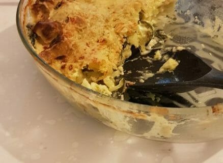 Cliquez pour zoomer ! Gratin de ravioles aux courgettes au Thermomix