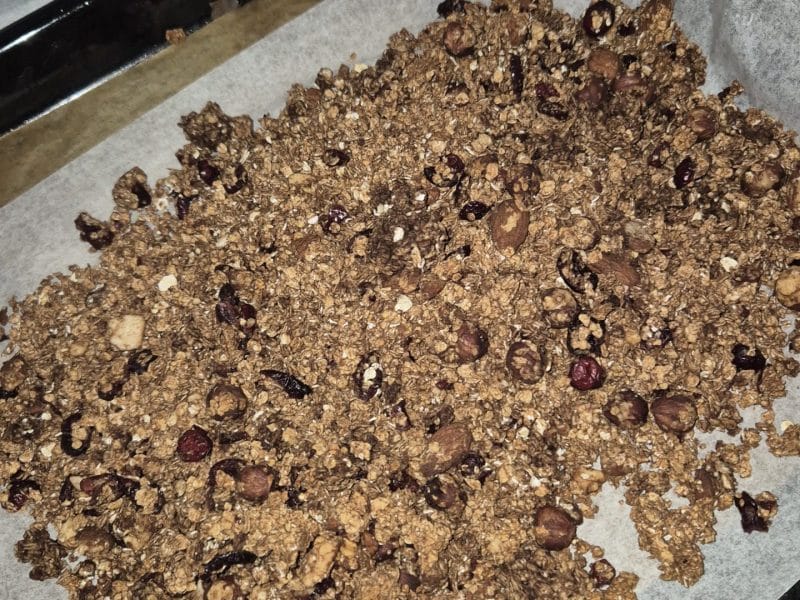 Cliquez pour zoomer ! Granola au chocolat Thermomix par sabrina_4