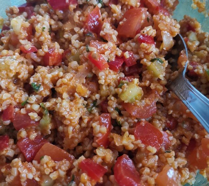Cliquez pour zoomer ! Kisir – Taboulé Turque Thermomix par Sisigwide