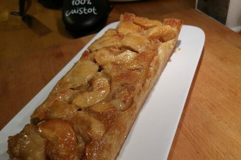 Cliquez pour zoomer ! Flognarde aux pommes (clafoutis aux pommes) Thermomix par Sisigwide