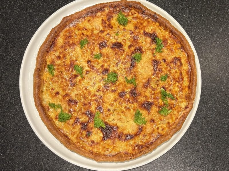Cliquez pour zoomer ! Quiche fenouil, chèvre et chorizo Thermomix par Louisor