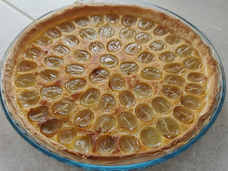 Cliquez pour zoomer ! Tarte aux raisins Thermomix par yannisis