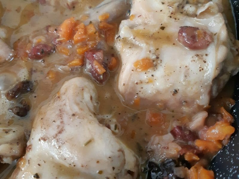 Cliquez pour zoomer ! Lapin aux pruneaux Thermomix par Gourmandises