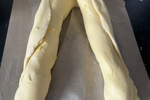 Cliquez pour zoomer ! Brioche à la crème d’amande Thermomix par Mi ange mi demon
