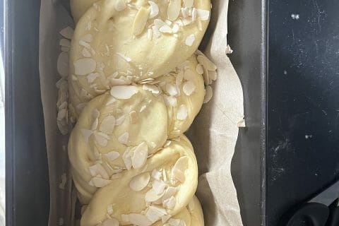 Cliquez pour zoomer ! Brioche à la crème d’amande Thermomix par Mi ange mi demon