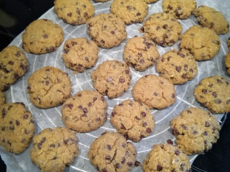 Cliquez pour zoomer ! Cookies au pain rassis et pépites de chocolat Thermomix par Anne_So_1