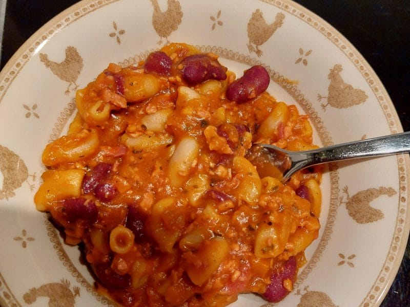 Cliquez pour zoomer ! Soupe aux haricots rouges et coquillettes Thermomix par Anne_So_1