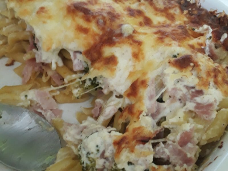 Cliquez pour zoomer ! Gratin de pâtes au brocoli Thermomix par Emmanuelle_2