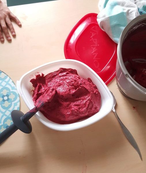 Cliquez pour zoomer ! Glace à la fraise Thermomix par Bouhadfane