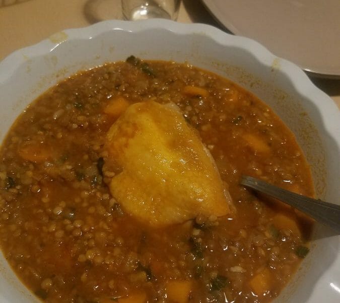 Cliquez pour zoomer ! Soupe de lentilles – 3dess Thermomix par Bouhadfane