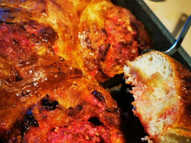 Cliquez pour zoomer ! Brioche aux pralines roses Thermomix par Bouhadfane