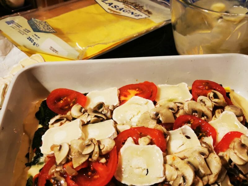 Cliquez pour zoomer ! Lasagnes épinards et chèvre Thermomix par Bouhadfane