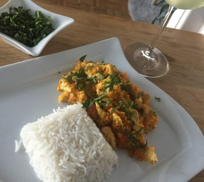 Cliquez pour zoomer ! Bouchées de poulet aux carottes Thermomix par Taima