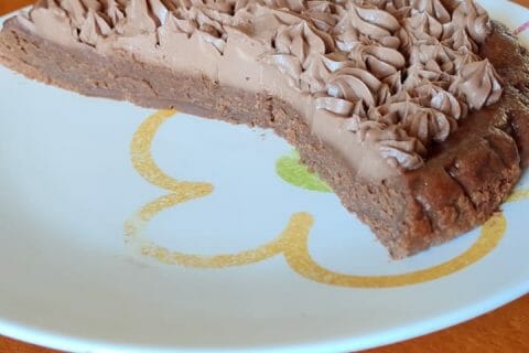 Cliquez pour zoomer ! Fondant à la crème de marron et au chocolat Thermomix par raida