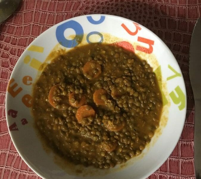 Cliquez pour zoomer ! Soupe de lentilles – 3dess Thermomix par raida