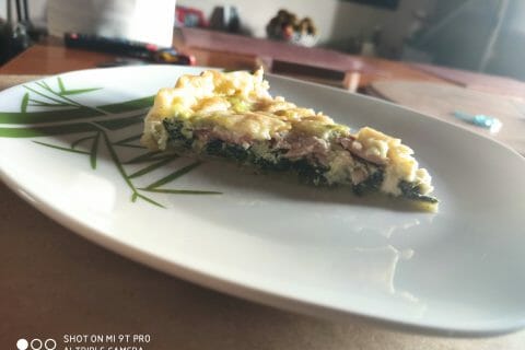 Cliquez pour zoomer ! Tarte épinards, saumon et chèvre Thermomix par raida