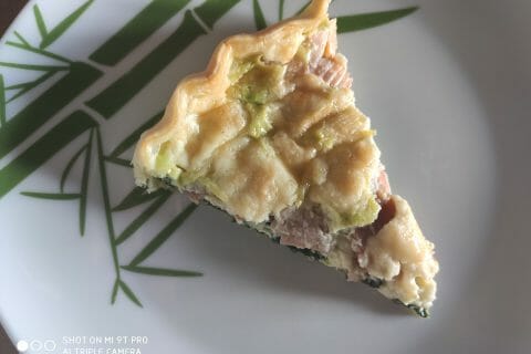 Cliquez pour zoomer ! Tarte épinards, saumon et chèvre Thermomix par raida