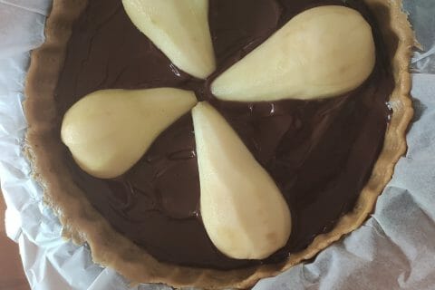Cliquez pour zoomer ! Tarte poires et chocolat Thermomix par raida