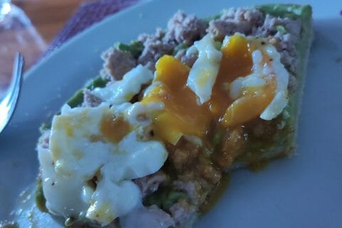 Cliquez pour zoomer ! Tartine avocat et oeuf mollet Thermomix par raida