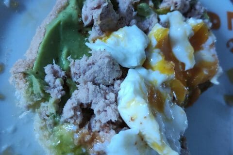 Cliquez pour zoomer ! Tartine avocat et oeuf mollet Thermomix par raida