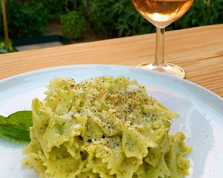 Cliquez pour zoomer ! Farfalle à la crème de courgettes Thermomix par SophiedeLaPampa