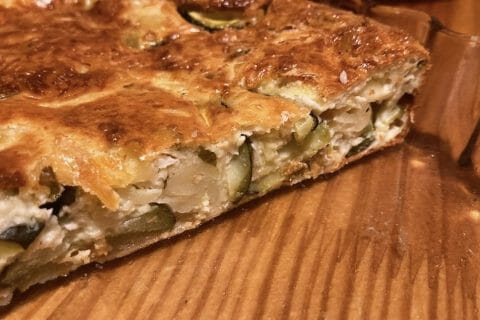 Cliquez pour zoomer ! Clafoutis courgettes et feta Thermomix par SophiedeLaPampa