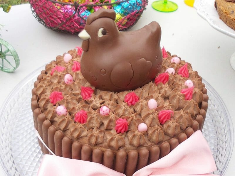 Cliquez pour zoomer ! Gâteau lapin de Pâques Thermomix par SophiedeLaPampa