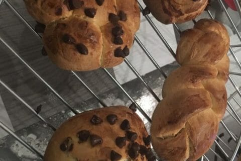 Cliquez pour zoomer ! Brioche tressée à la mie filante Thermomix par cyn121011