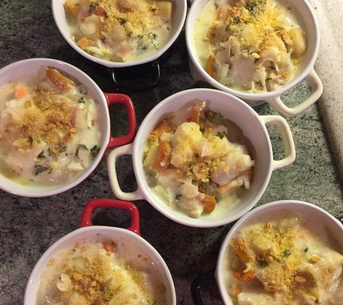 Cliquez pour zoomer ! Cassolettes de Saint Jacques Thermomix par cha29