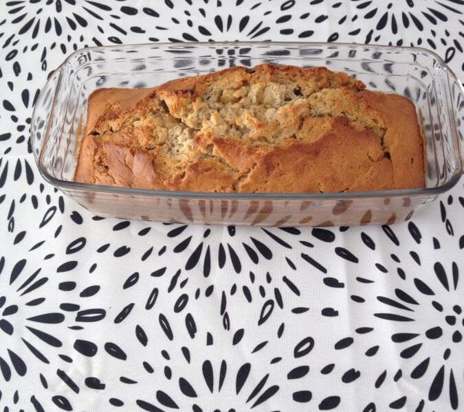 Cliquez pour zoomer ! Cake banane et pépites de chocolat Thermomix par Chipine