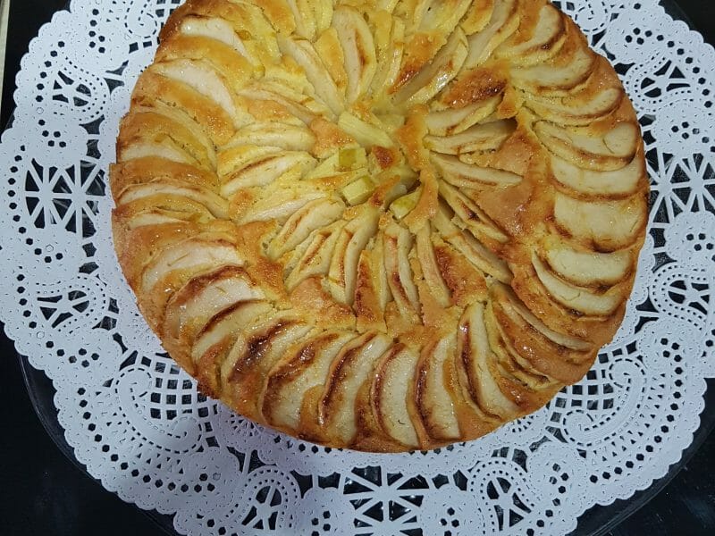 Cliquez pour zoomer ! Tarte Suisse aux pommes Thermomix par samira57000
