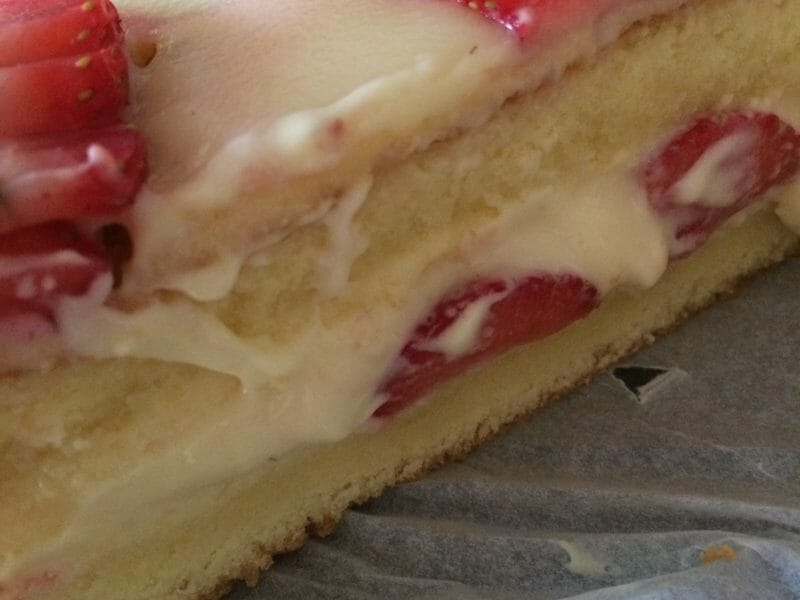 Cliquez pour zoomer ! Fraisier Thermomix par angie74