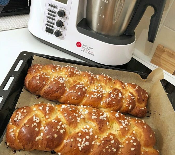 Cliquez pour zoomer ! Brioche tressée à la mie filante Thermomix par Sarah_24