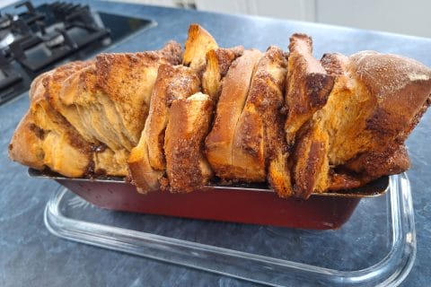 Cliquez pour zoomer ! Brioche à effeuiller à la cannelle Thermomix par stephanie_1930