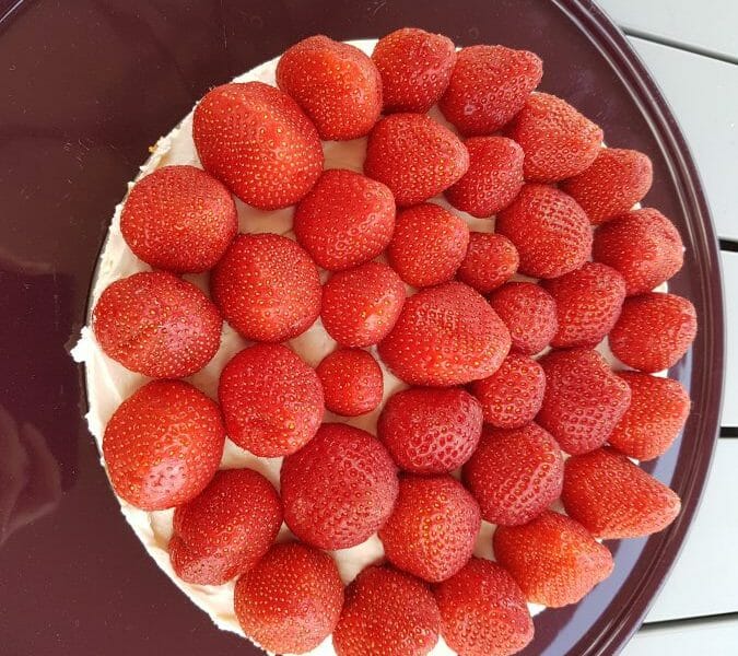 Cliquez pour zoomer ! Tarte aux fraises sans cuisson Thermomix par Aurelie_7