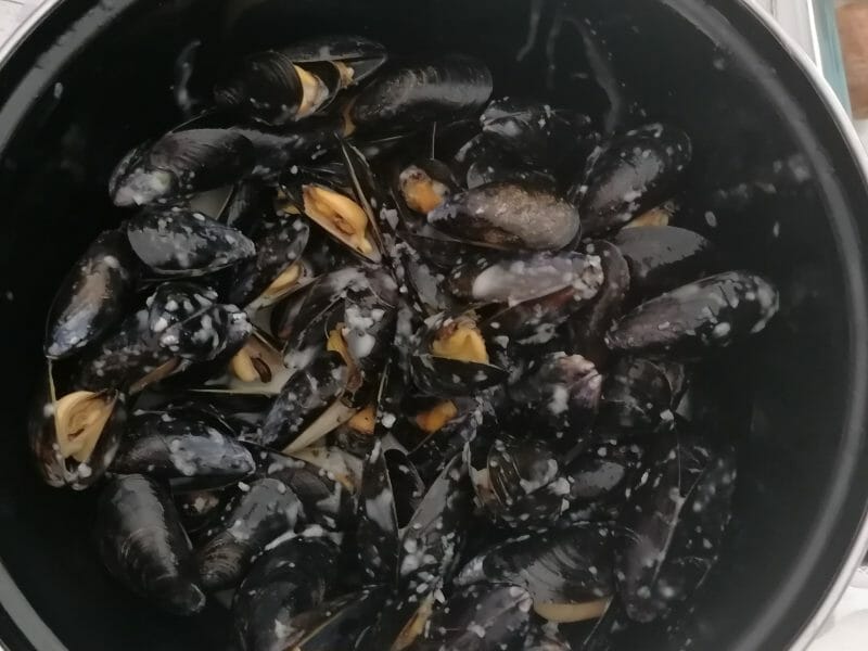Cliquez pour zoomer ! Moules marinières Thermomix par Aurelie_7