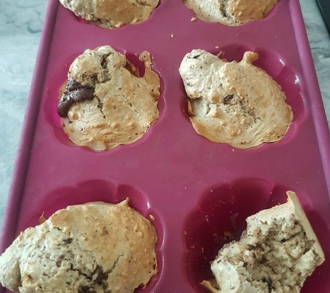 Cliquez pour zoomer ! Muffins au son d’avoine et aux pépites de chocolat Thermomix par Isabelle_9